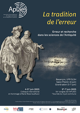 Affiche du colloque
